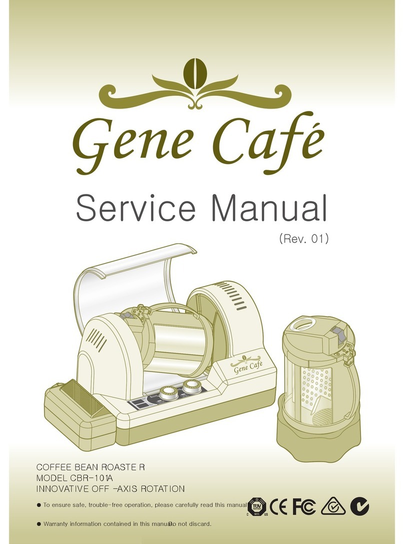Gene Cafe CBR-101A Service manual