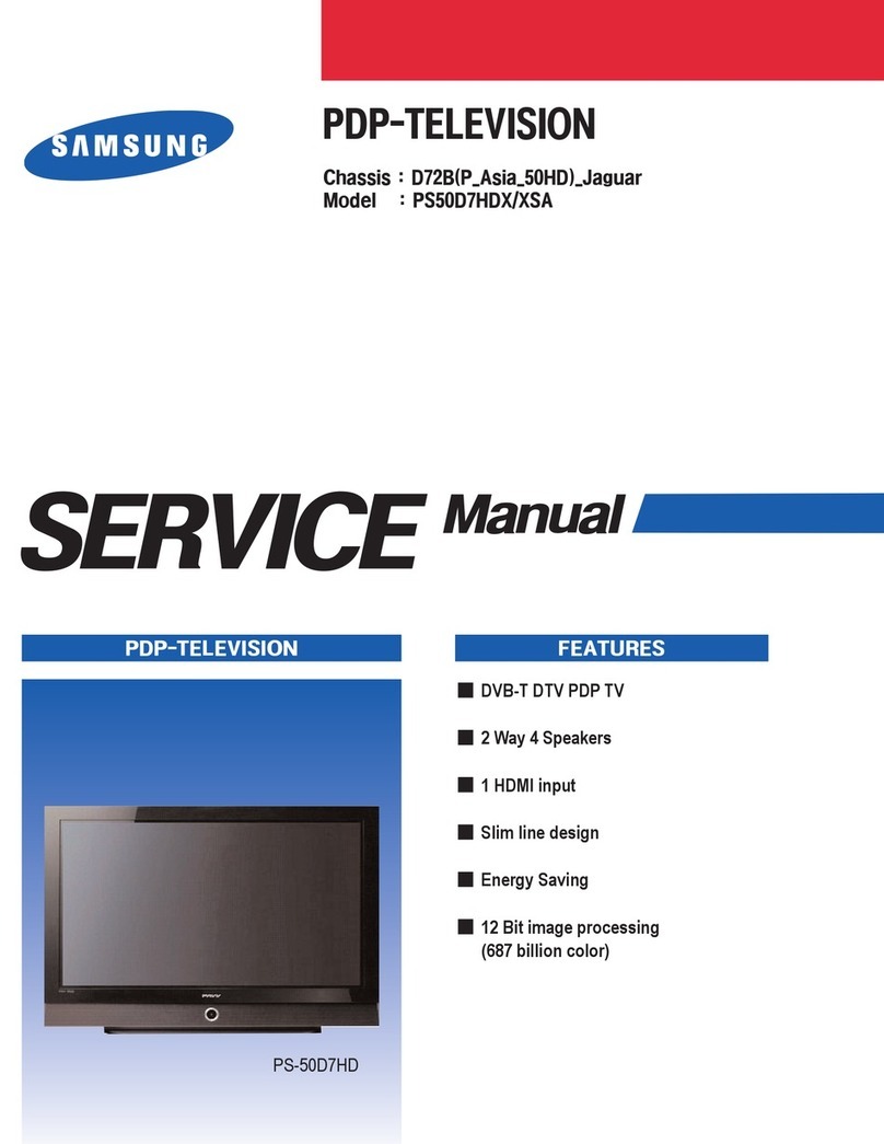 Samsung PS50D7HDX User manual Samsung PS50D7HDX User manual