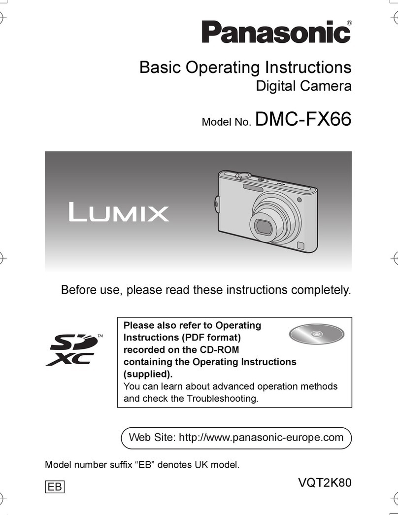 Panasonic LUMIX DMC-FX66 Basic operating instructions