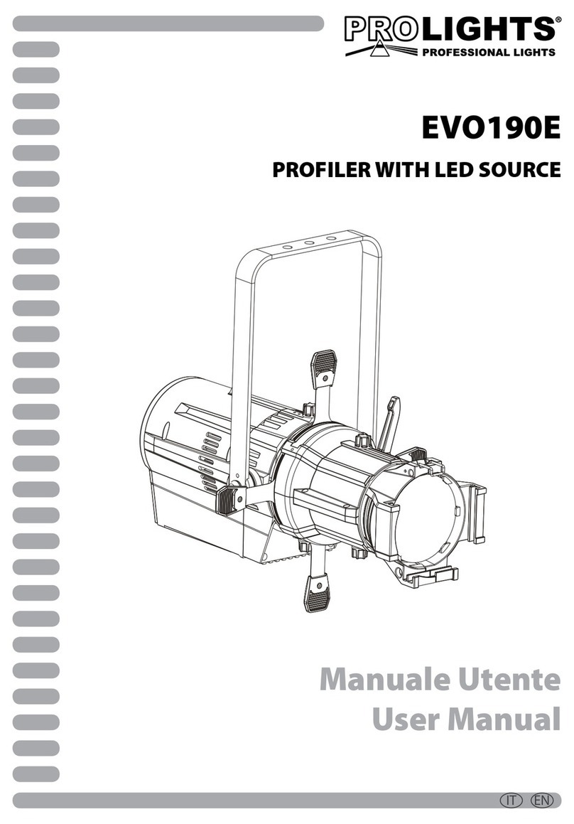 ProLights Evo190E user manual