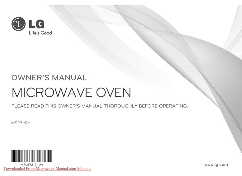 LG MS2349H owner's manual