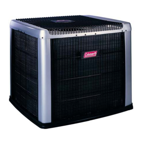 Coleman Echelon AC8B024 THRU 060 Quick start guide