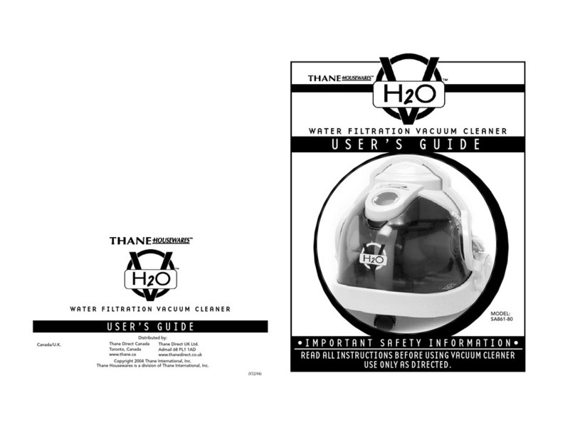 Thane Housewares SA861-80 user guide