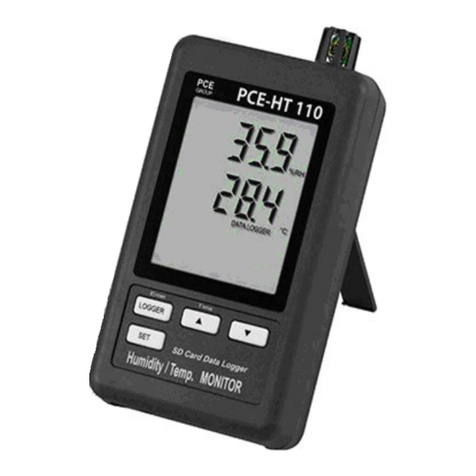 PCE Instruments PCE-HT 110 user manual