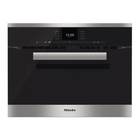 Miele H6500BM User manual Miele H6500BM User manual