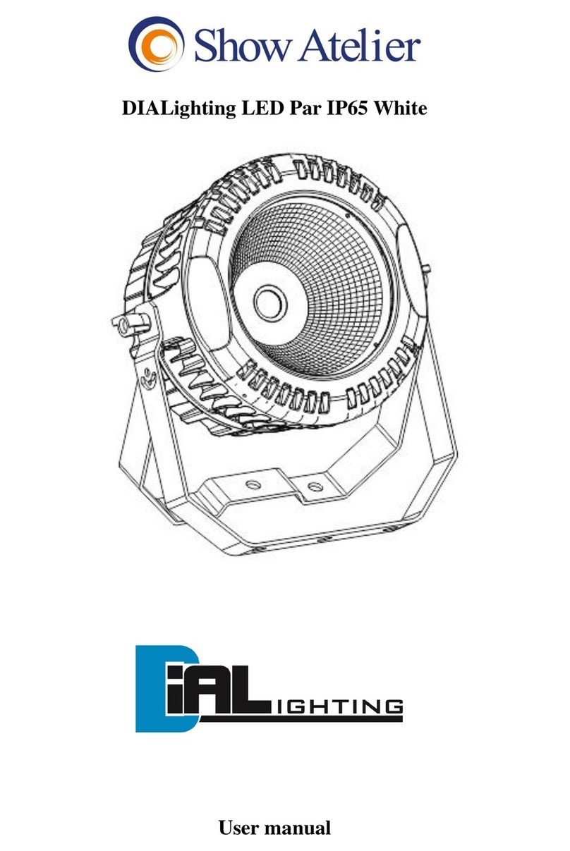 Show Atelier DIALighting LED Par IP65 White user manual