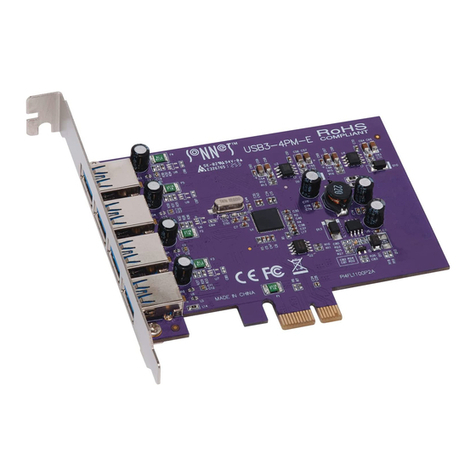 Sonnet Allegro USB3-4PM-E User manual