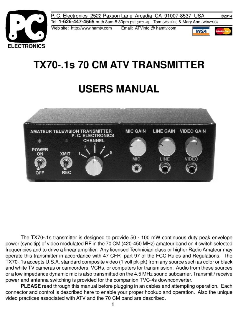 PC Electronics TX70-.1s User manual