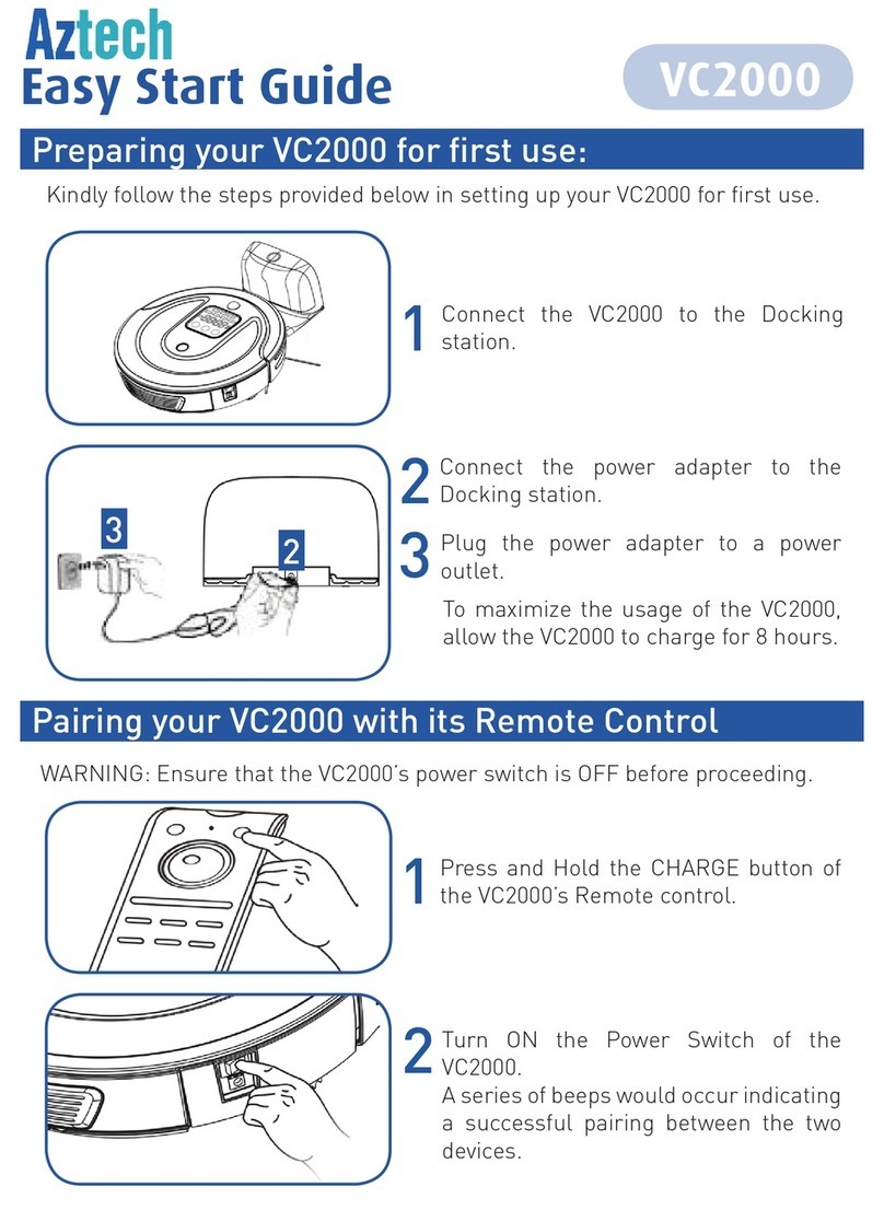 Aztech VC2000 Easy start guide