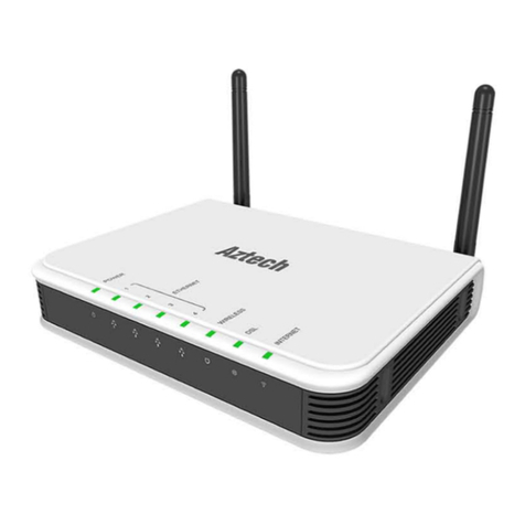 Aztech DSL605EW Instructions for use Aztech DSL605EW Instructions for use