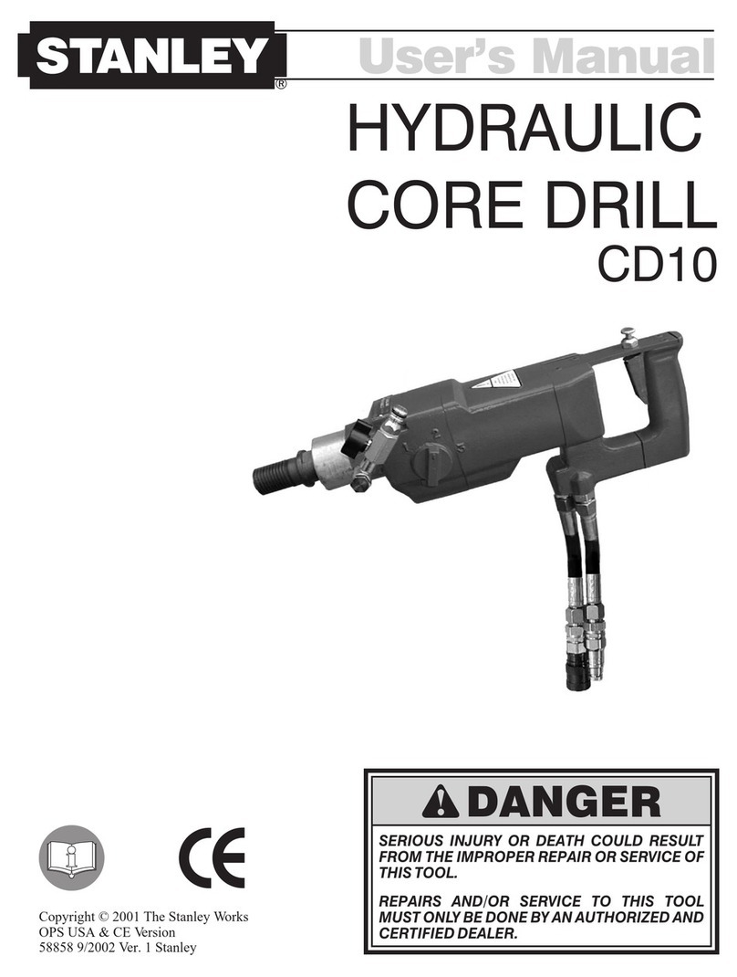 Stanley CD10 User manual