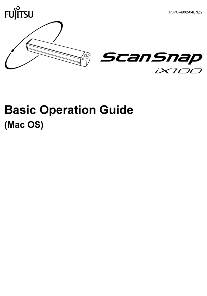 Fujitsu ScanSnap iX100 Assembly instructions