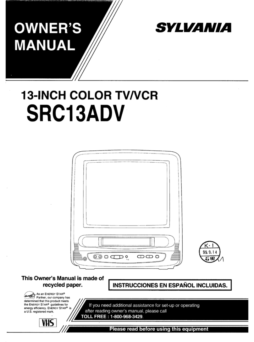 Sylvania SRC13ADV User manual
