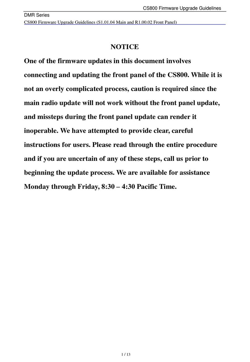 Connect Systems CS800 Firmware upgrade guide