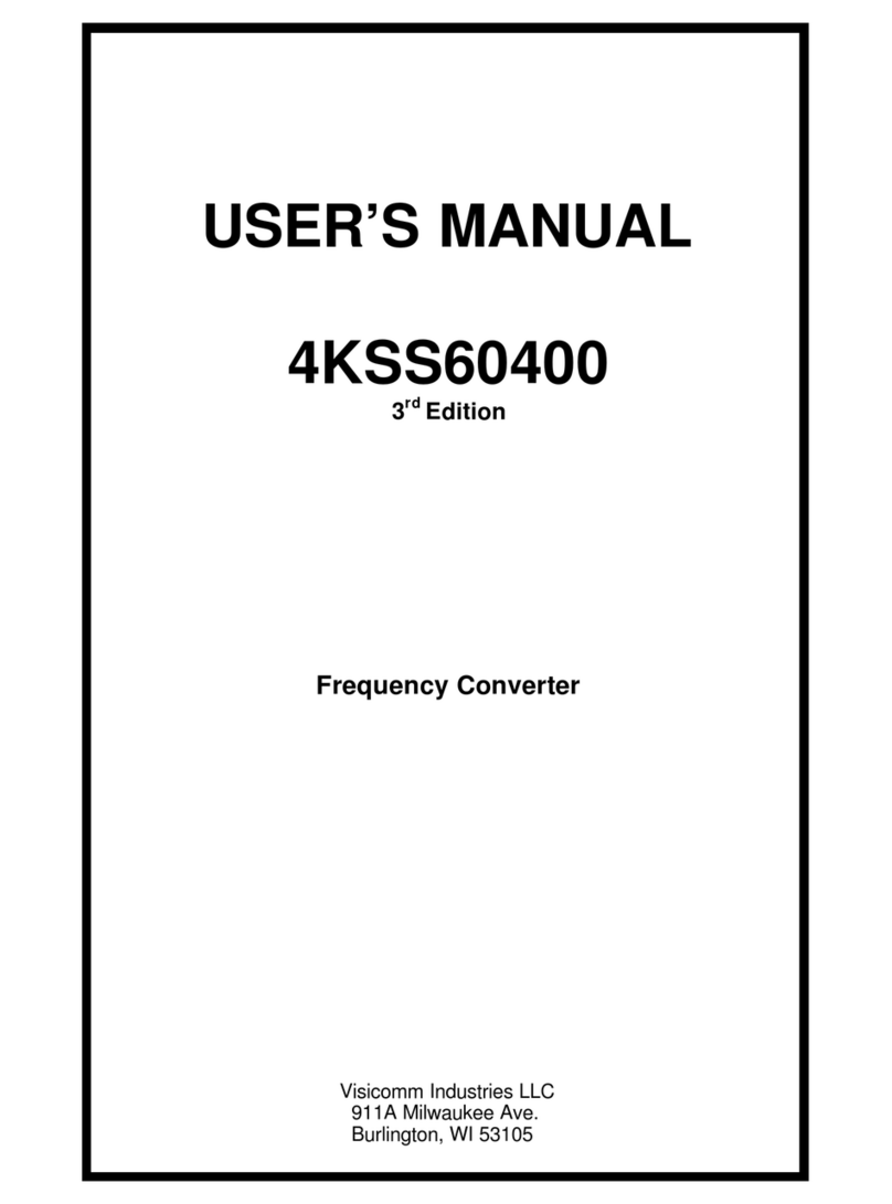 Visicomm 4KSS60400 user manual