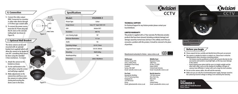 X-Vision VIS200DX-3 User manual
