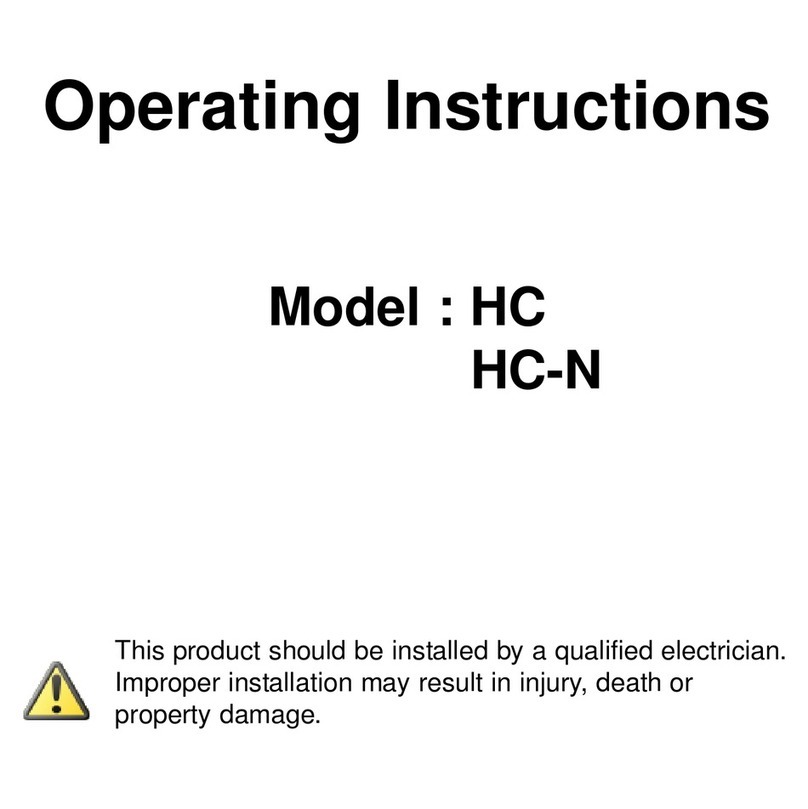 Heatmiser HC User manual