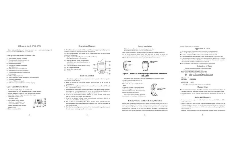 Galaxy G-077 user manual