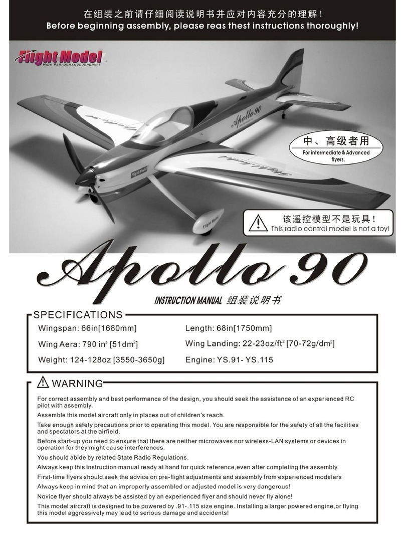 Flight Model Apollo 90 User manual Flight Model Apollo 90 User manual