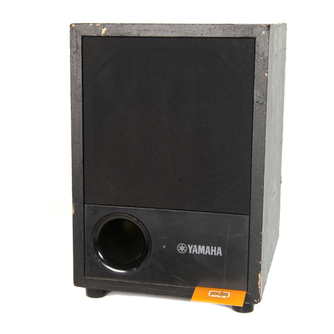 Yamaha SW10 STUDIO User manual