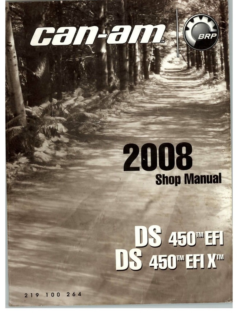 Can-Am 2008 DS 450 EFI X Shop Manual