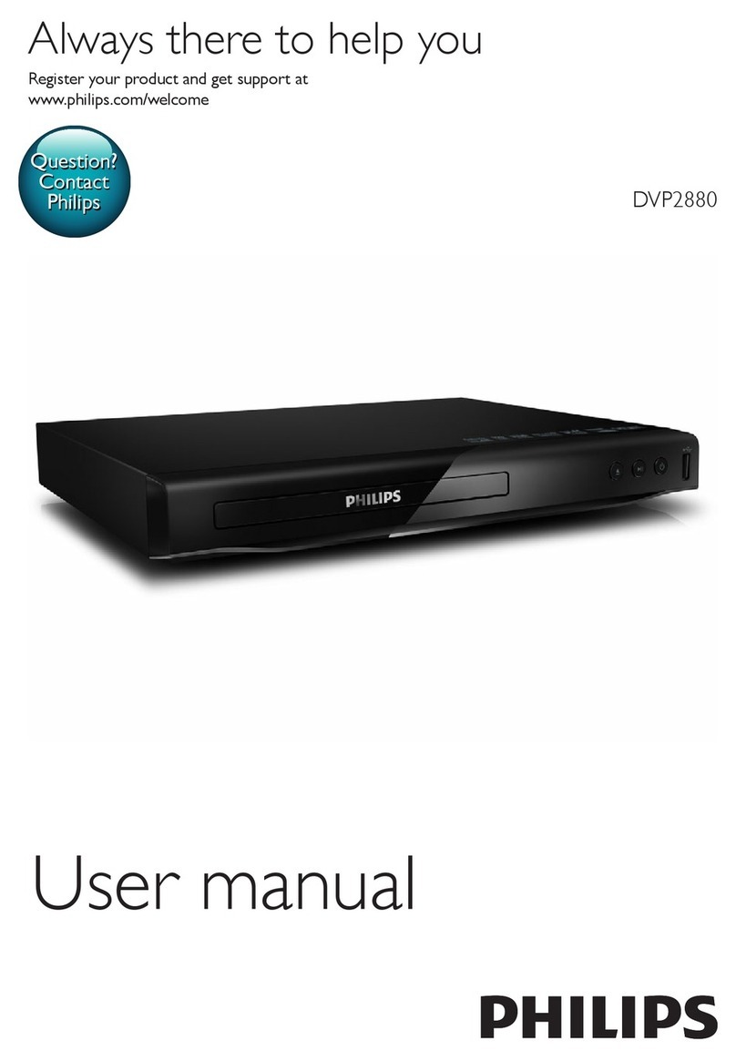 Philips DVP2880 User manual
