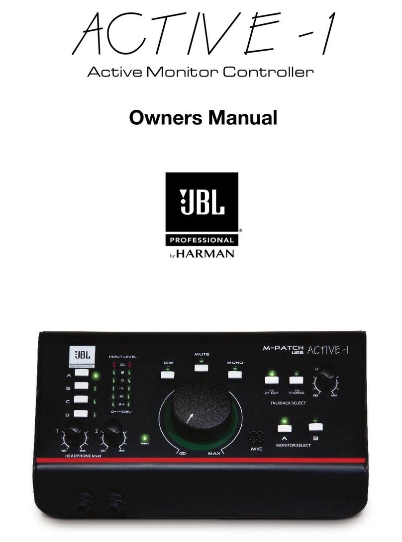 JBL Active-1 User manual