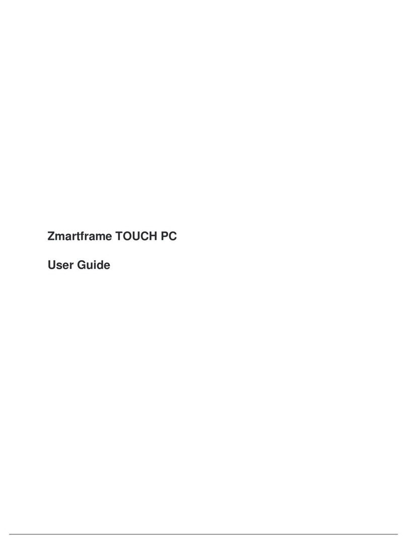 Zmartframe TOUCH PC user guide