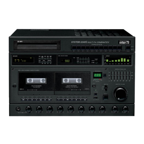 Inter-m SYSTEM-2240G Operation manual