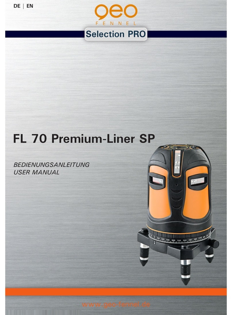 Geo Selection PRO FL 70 user manual