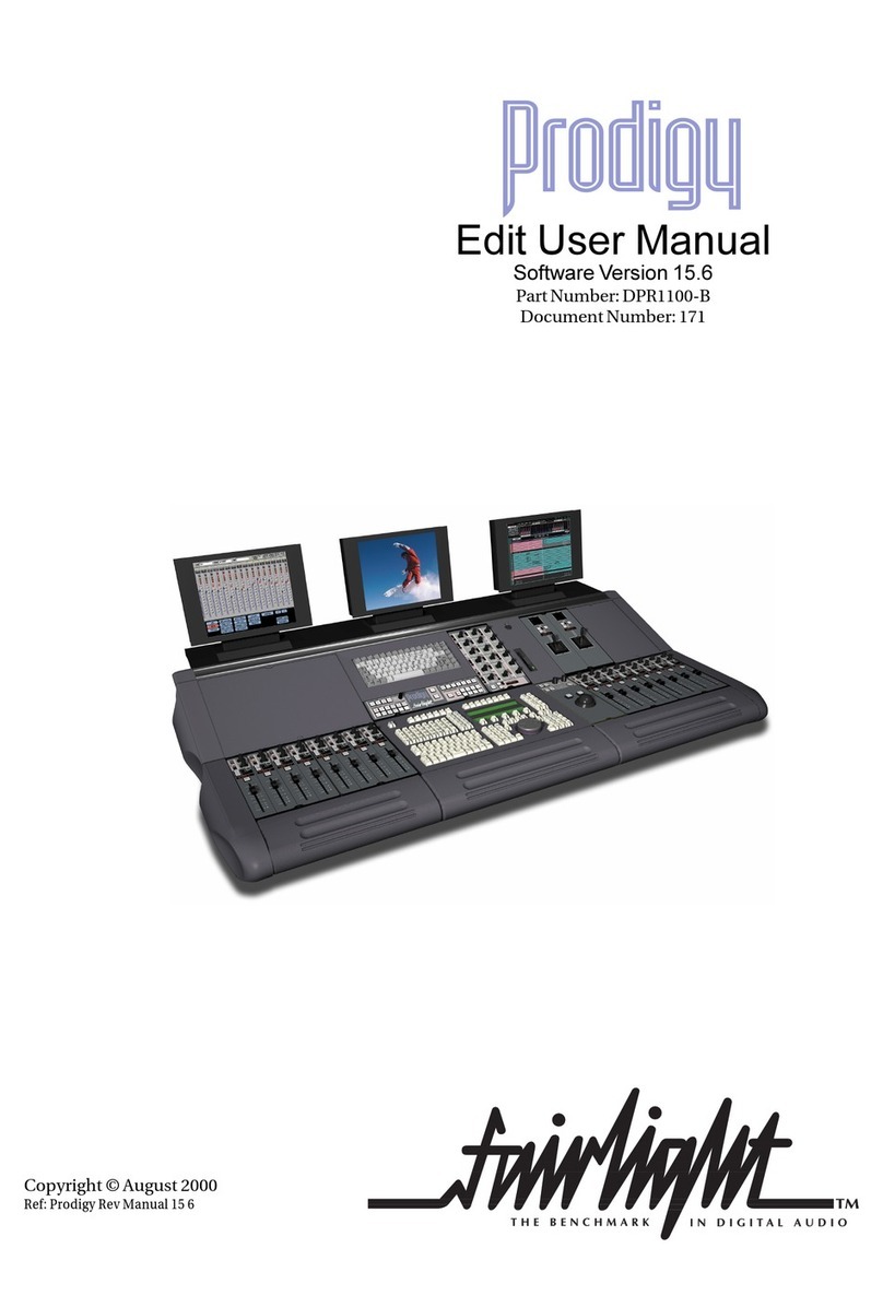 Fairlight Prodigy Edit user manual