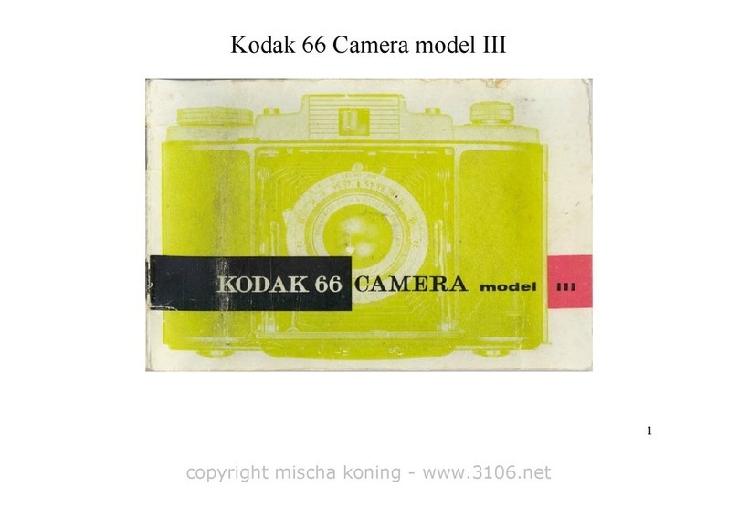 Kodak 66 Model III User manual