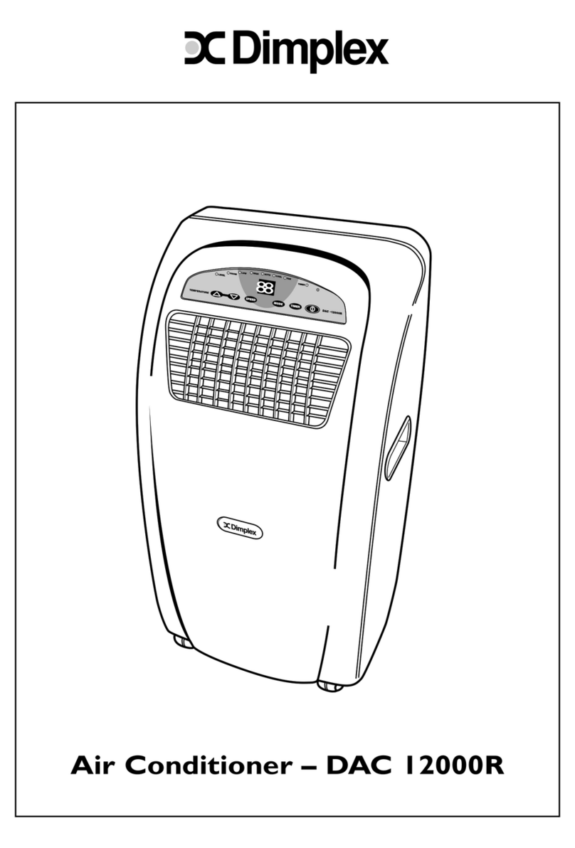 Dimplex DAC 12000R User manual