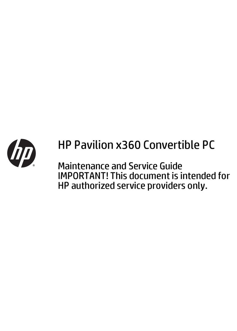 HP ENVY x360 Convertible PC Manual