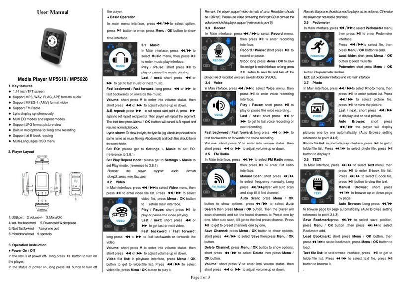 F&U MP5618 User manual