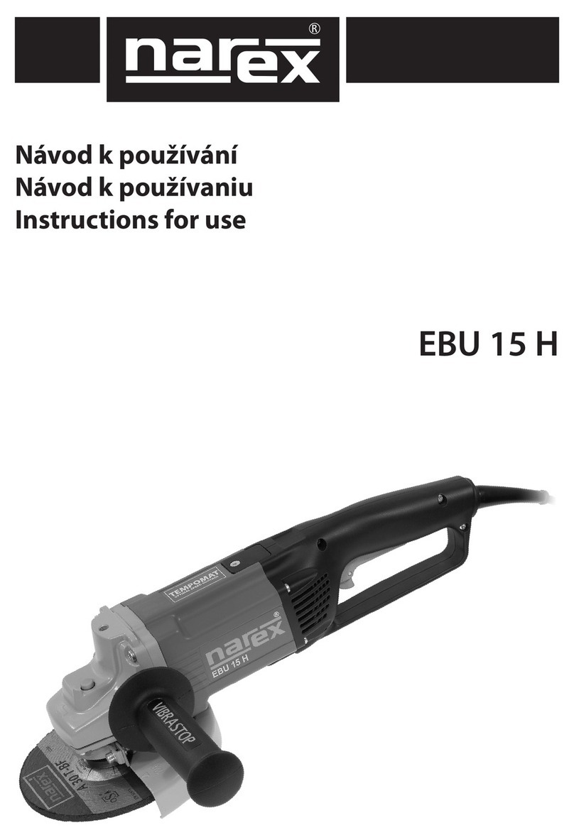 Narex EBU 15 H User manual