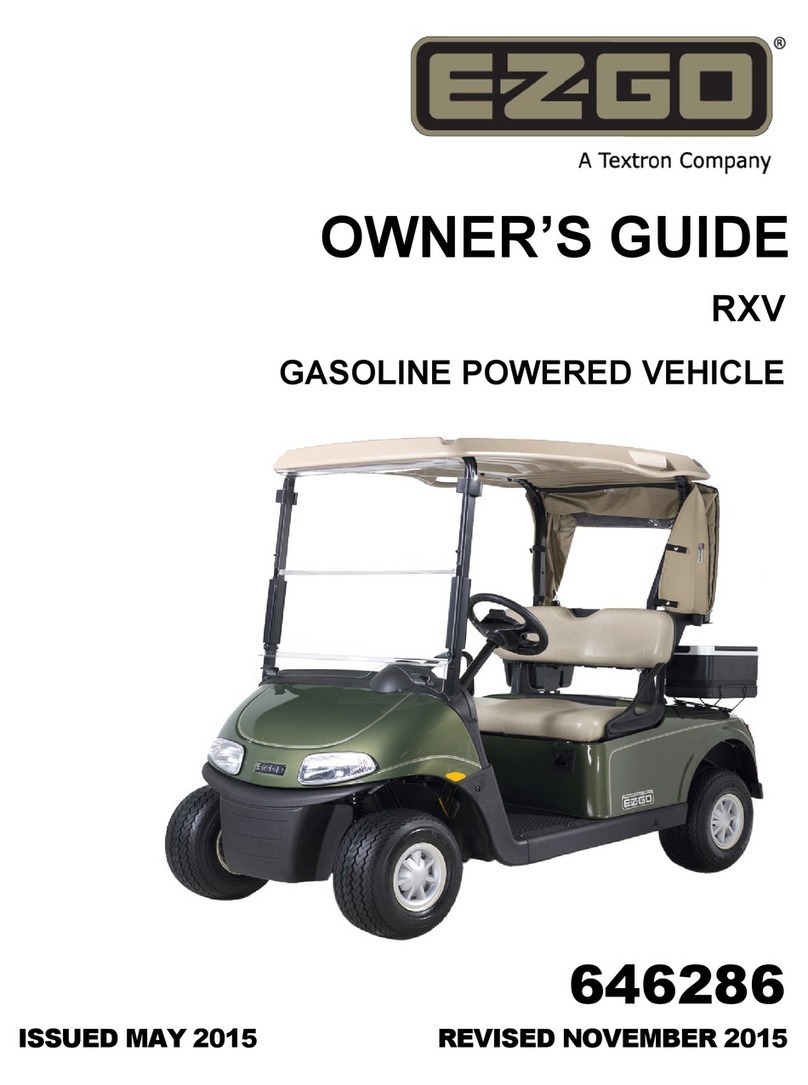Ezgo RVX User manual