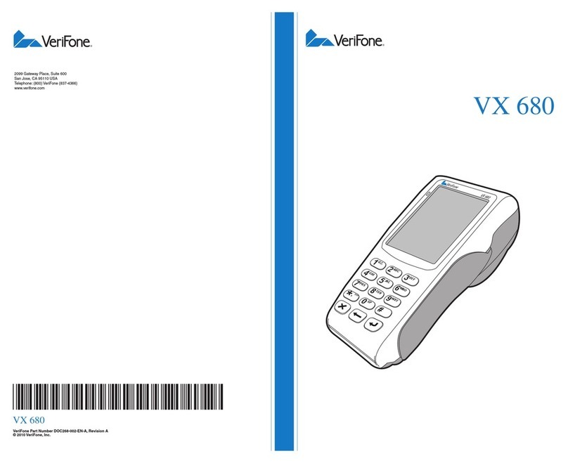 VeriFone HICAPS VX680 User manual VeriFone HICAPS VX680 User manual