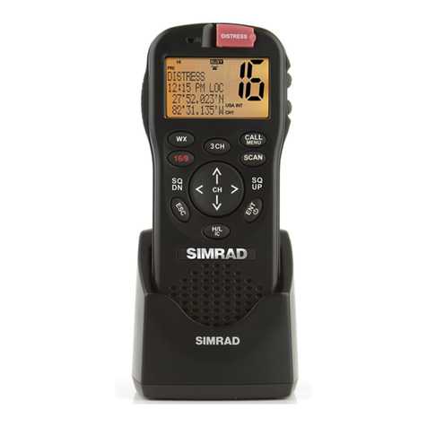 Simrad RS25/AHK05 User manual
