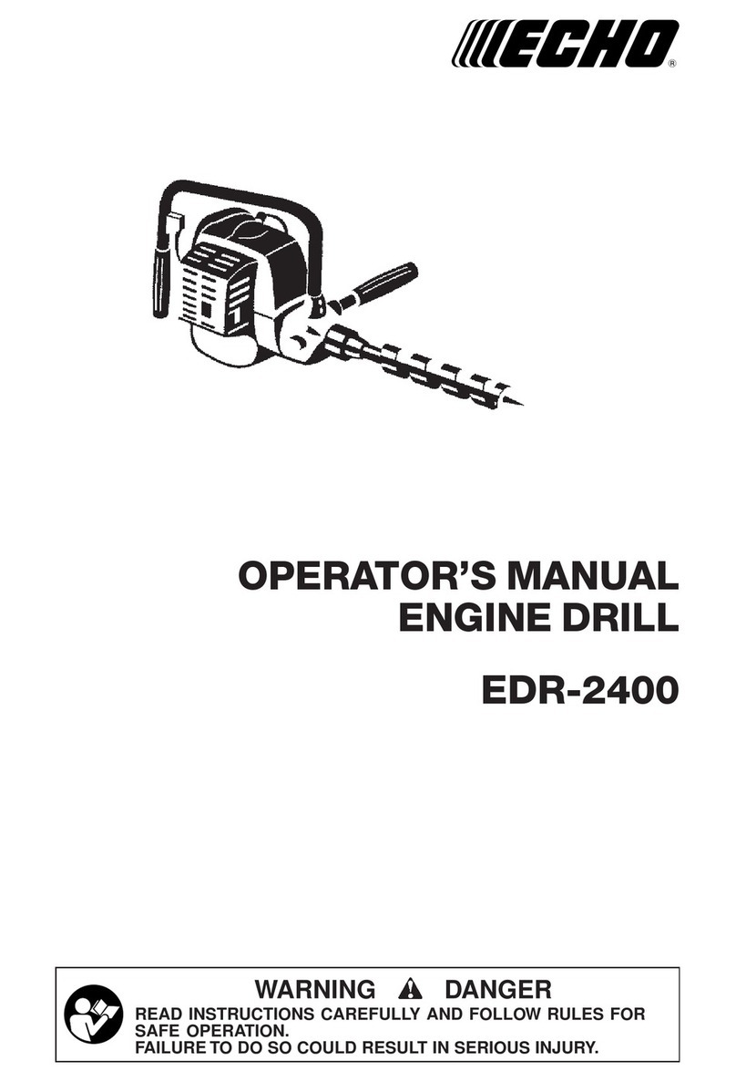 Echo EDR-2400 Type 1 User manual