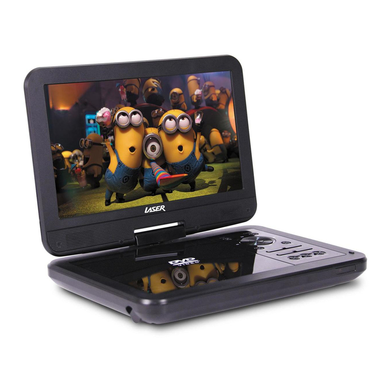 Laser DVD-PORTABLE-10 User manual