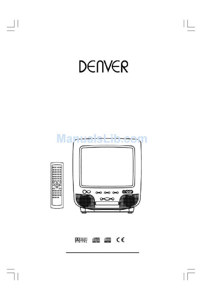 Denver TVD-1403 AC/DC Operation manual