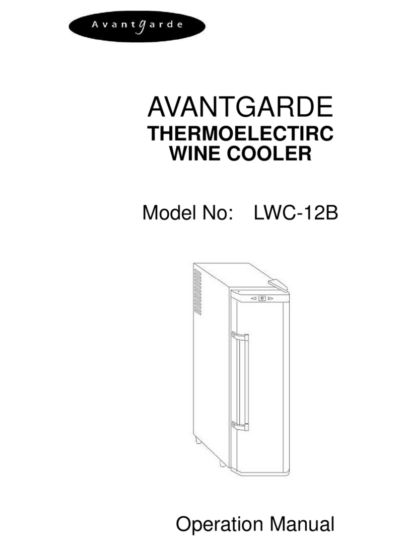 Avantgarde LWC-12B User manual Avantgarde LWC-12B User manual