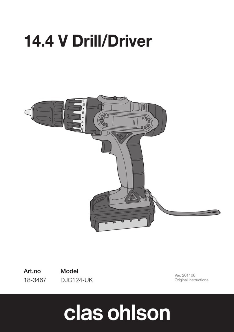 Clas Ohlson DJC124-UK User manual Clas Ohlson DJC124-UK User manual
