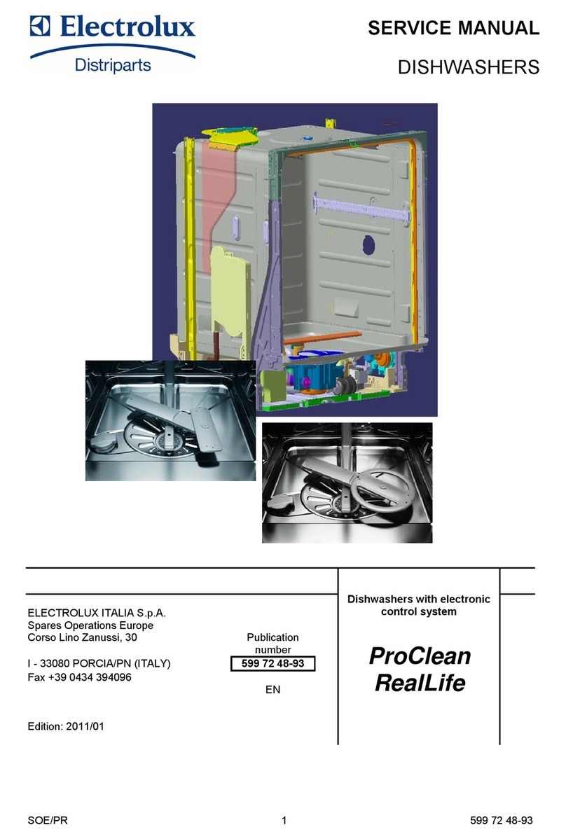 Electrolux ProClean RealLife EDW5xx Series Service manual