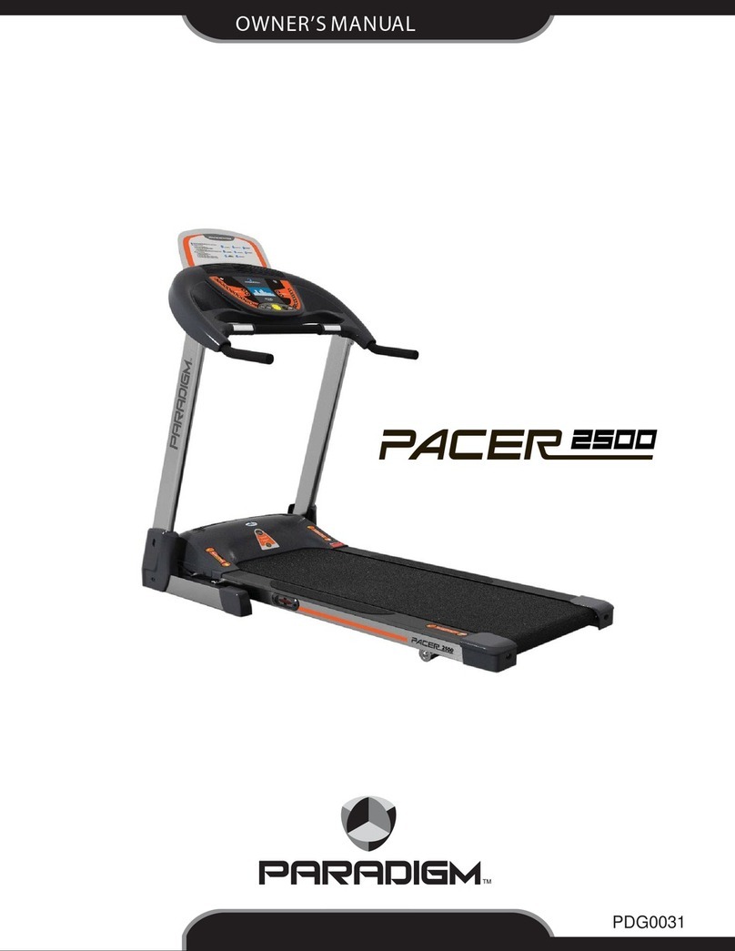 Paradigm PACER2500 User manual