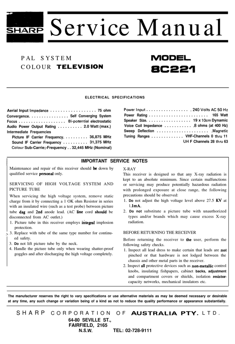 Sharp 8C221 User manual Sharp 8C221 User manual