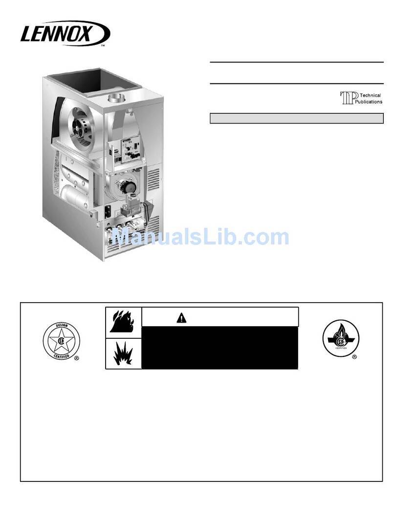 Lennox G50DF(X)?24A?045 User manual Lennox G50DF(X)?24A?045 User manual