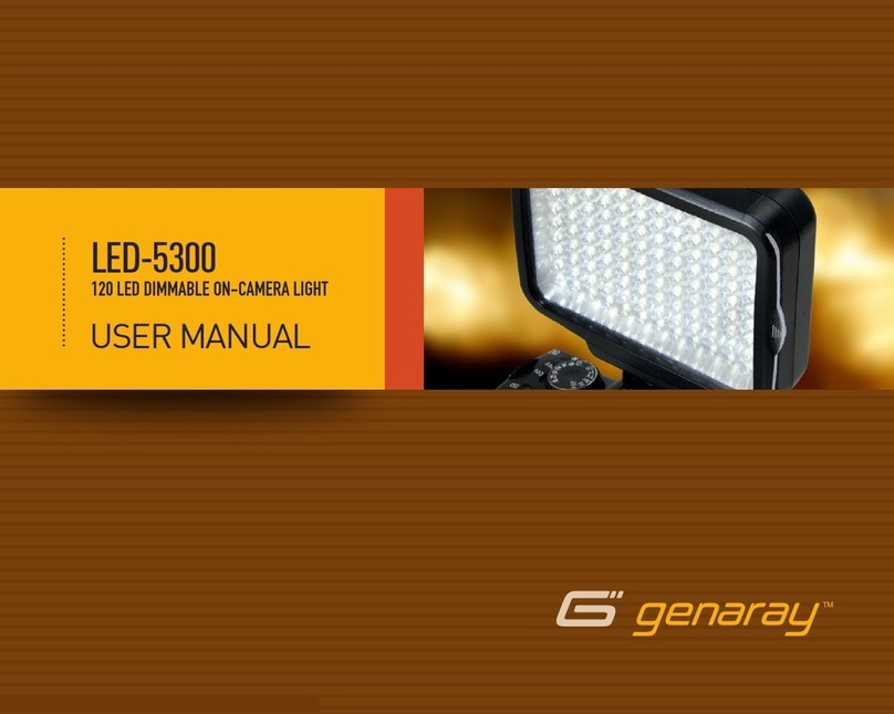 Genaray Led-5300 User manual