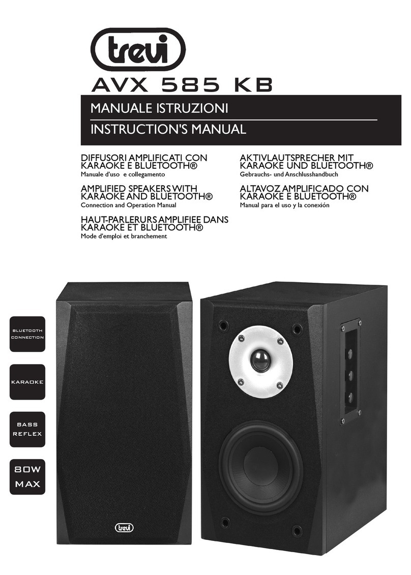 Trevi AVX 585 KB instruction manual